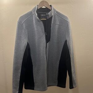 Izod Two-Tone Gray and Black Jacket